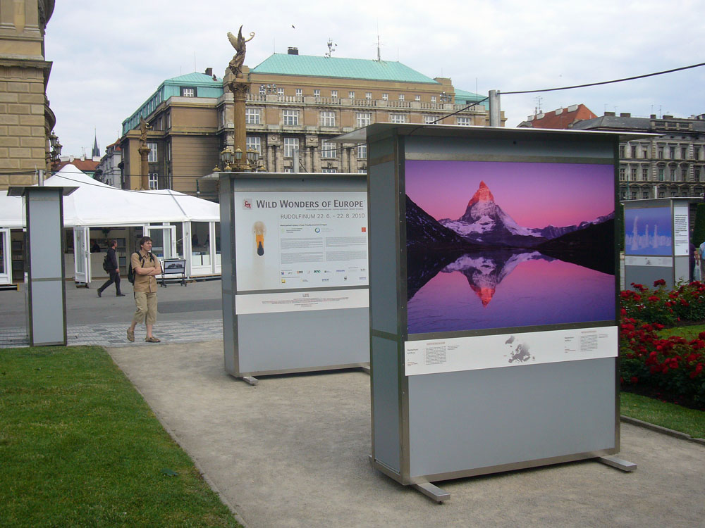 Wild Wonders of Europe exhibition in Prague